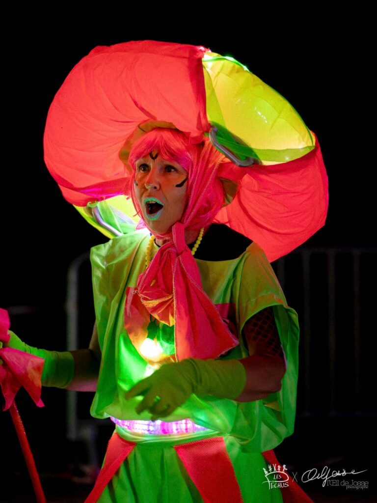 "Soucoupe Expresse" - Déambulation lumineuse - Les Pêchus - Cl